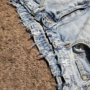 Distressed Light Blue Denim jeans